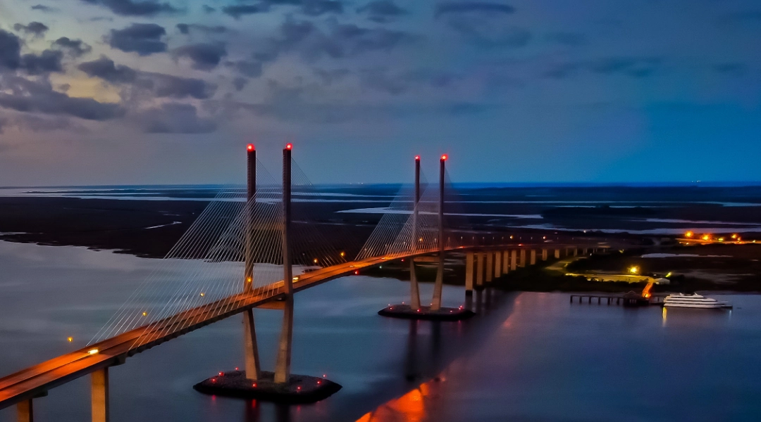 Bridge in Brunswick, Georgia.